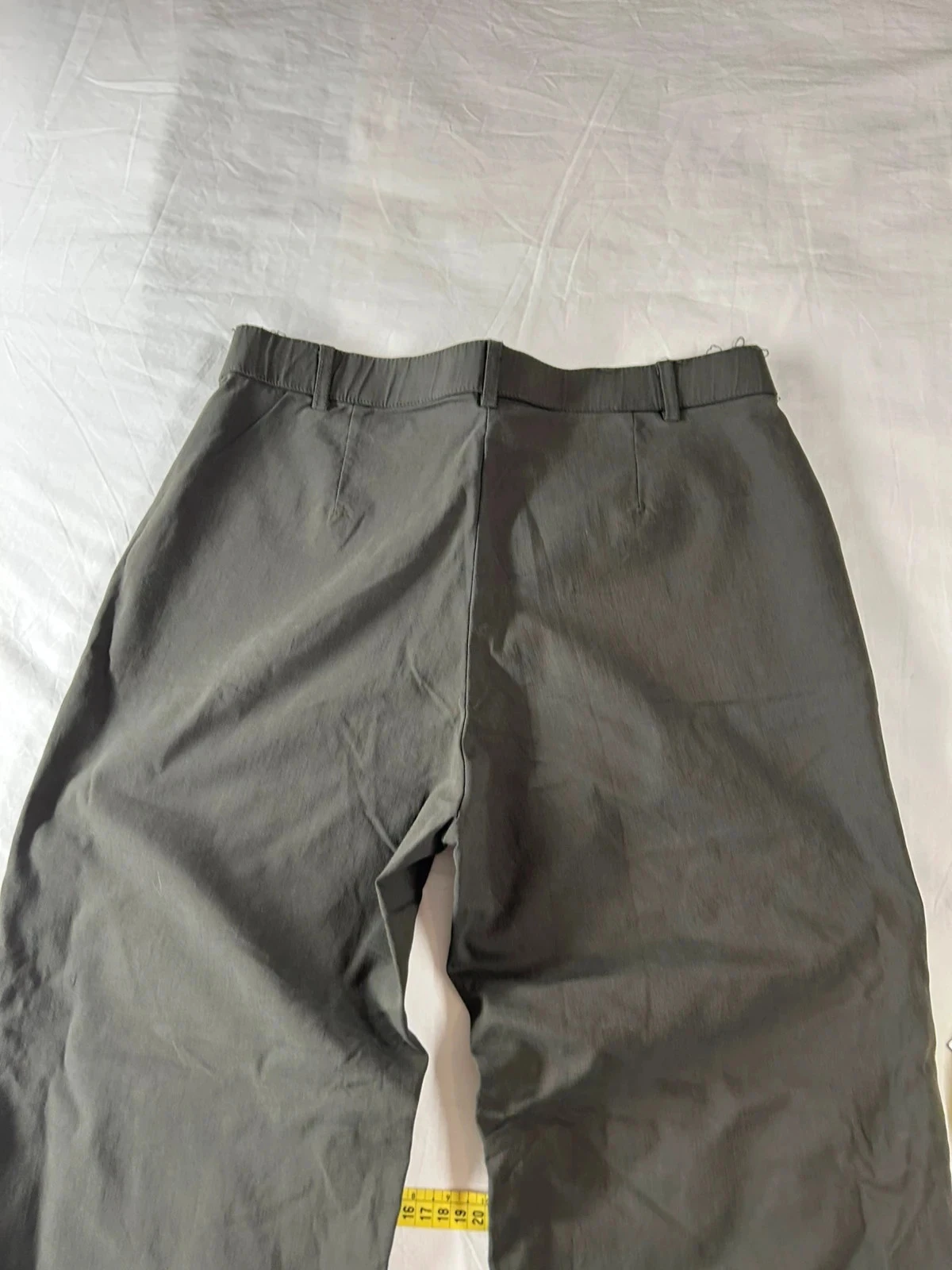 Vintage khaki green pants – photo 9
